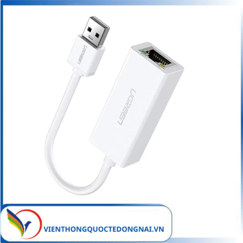 Bộ chuyển đổi USB 2.0 sang cổng mạng 10/100 Mbps Ugreen (20253)