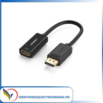 Cáp Chuyển Displayport to HDMI FullHD Ugreen 40362 Black