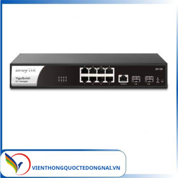  Switch 10 cổng DrayTek VigorSwitch G2100 Layer 2+ Managed Gigabit