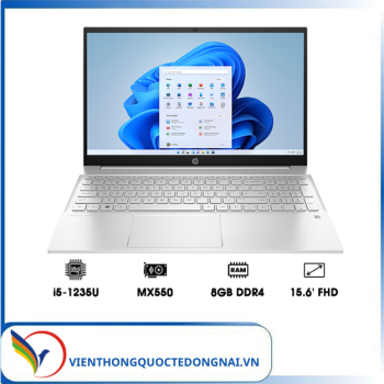 Laptop HP Pavilion 15-eg2036TX (6K782PA) (i5-1235U | 8GB | 512GB | VGA MX550 2GB | 15.6' FHD | Win 11)