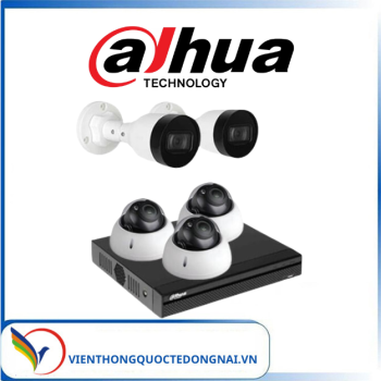 ComBo 5 Mắt Camera DAHUA 2.0mp Chính Hãng