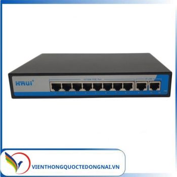 Switch PoE 8 Port HRUI HR902-AF-82N-96