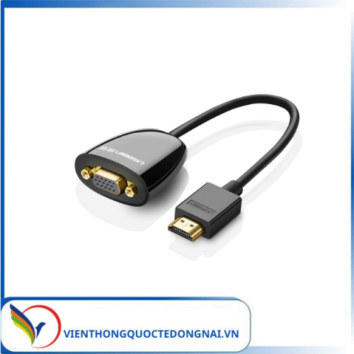 Bộ chuyển đổi HDMI sang VGA màu đen Ugreen (40253)