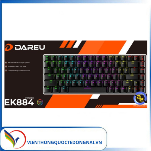 Bàn phím cơ DareU EK884 RGB