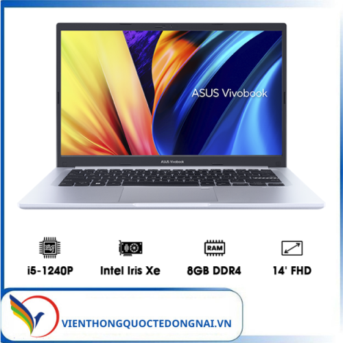 Laptop ASUS VivoBook 14 X1402ZA-EK084W (i5-1240P | 8GB | 256GB | Intel Iris Xe Graphics | 14' FHD | Win 11)