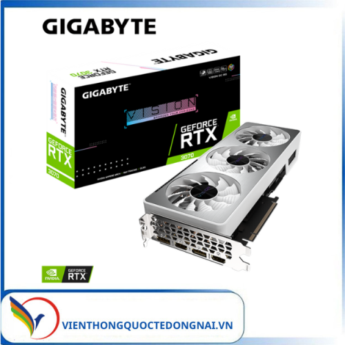 VGA GIGABYTE GeForce RTX 3070 VISION OC 8G (rev. 2.0) (GV-N3070VISION OC-8GD)