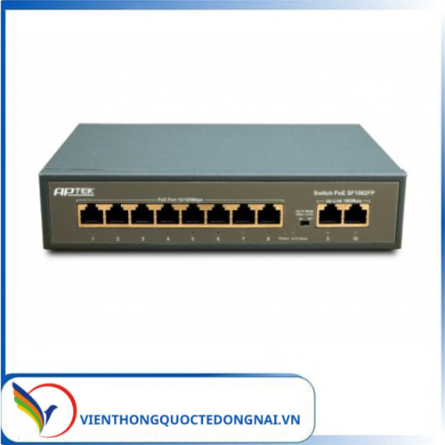 Switch 8 port PoE APTEK SF1082FP 