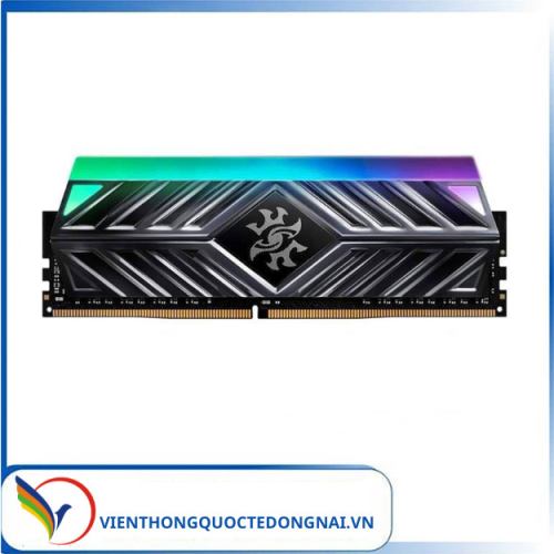 Bộ nhớ trong PC  ADATA XPG D41 DDR4 16GB 3200 GREY RGB