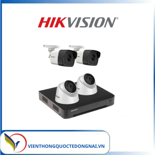 ComBo 4 Mắt Camera HIKVISION 5.0mp Chính Hãng