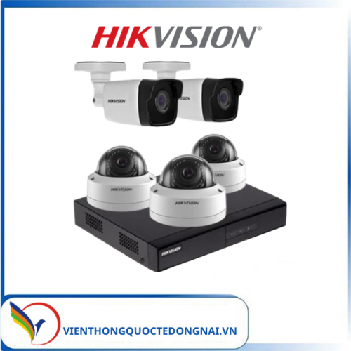 ComBo 5 Mắt Camera HIKVISION 2.0mp Chính Hãng