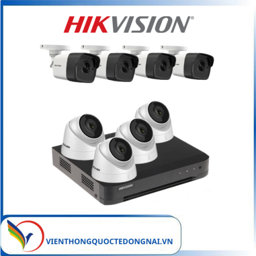 ComBo 8 Mắt Camera HIKVISION 5.0mp Chính Hãng