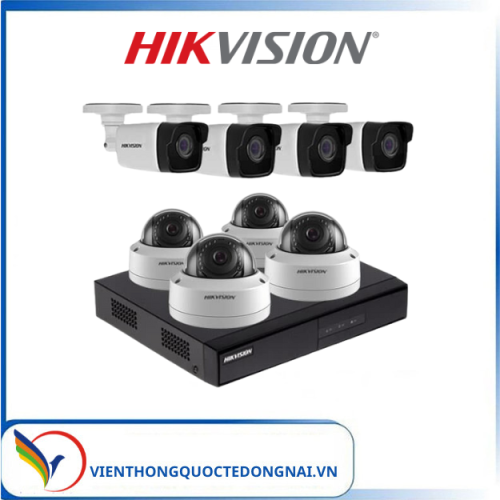 ComBo 8 Mắt Camera HIKVISION 2.0mp Chính Hãng