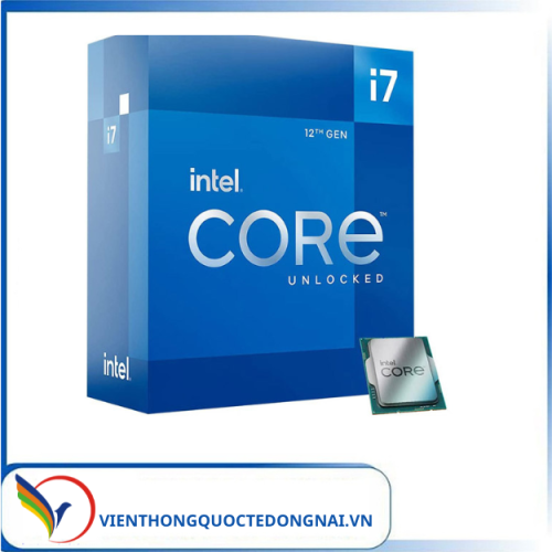 CPU Intel Core i7-12700 (1.60GHz Up to 4.90GHz, 12 nhân 20 luồng, 25MB cache, 65W) 