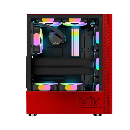 Vỏ Case CASE MIK DT03 RED LUFFY (Mid Tower/ Màu Đỏ)