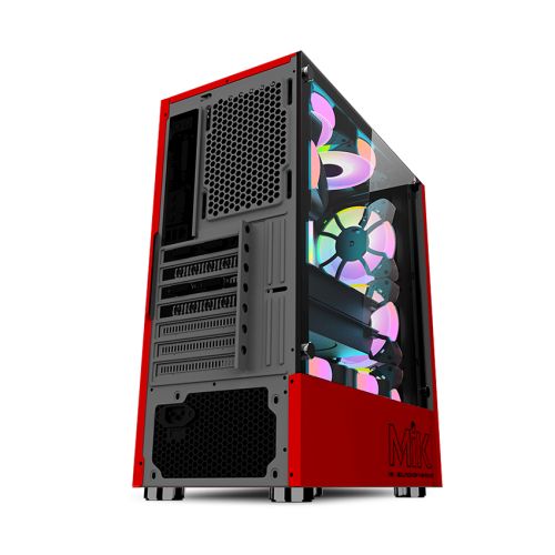 Vỏ Case CASE MIK DT03 RED LUFFY (Mid Tower/ Màu Đỏ)