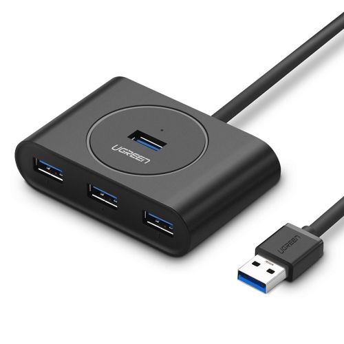 Bộ chia Hub USB 3.0 4 cổng màu đen dài 1M Ugreen ( 20291)