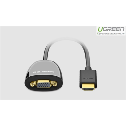 Bộ chuyển đổi HDMI sang VGA màu đen Ugreen (40253)