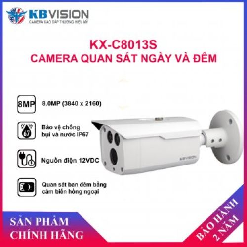 Camera 4 in 1 hồng ngoại 8.0MB KBVISION KX-C8013S