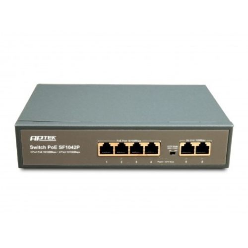 Switch  PPOE 4 Port APTEK SF1042P 