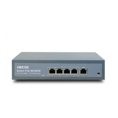 Switch  PPOE 4 Port APTEK SF1042P 