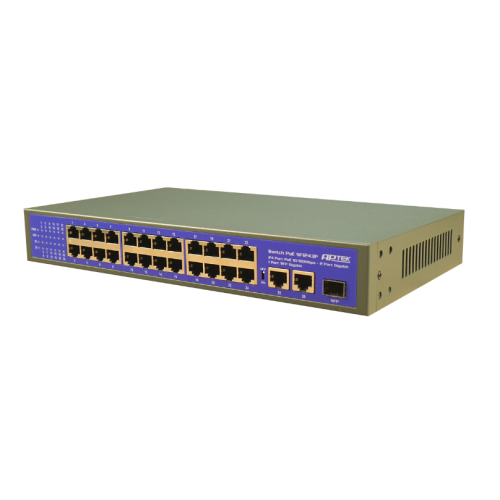 Switch 24 Port PoE APTEK SF1243P