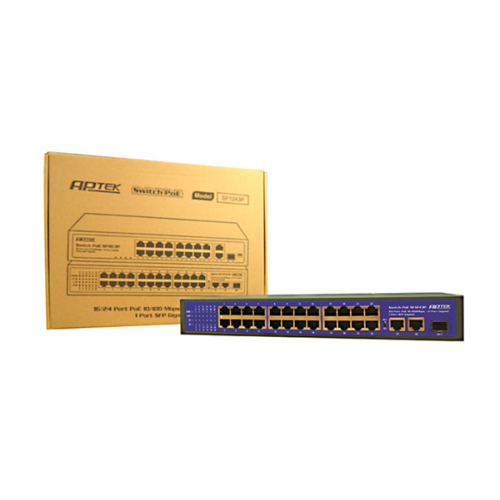 Switch 24 Port PoE APTEK SF1243P