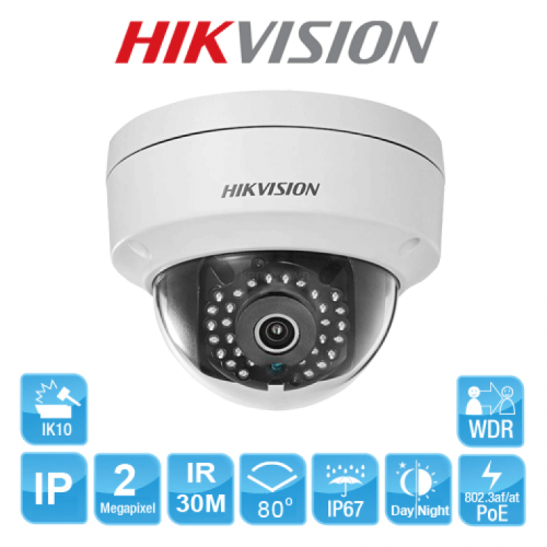 Camera IP Dome  2.0 Megapixel HIKVISION DS-2CD1123G0E-I