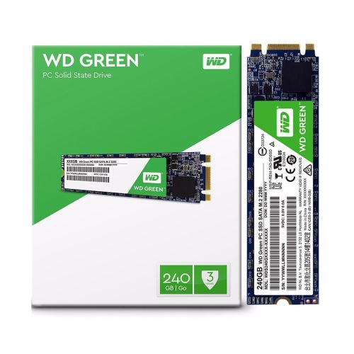 SSD Western Digital Green 240GB M.2 2280 Sata III WDS240G3G0B