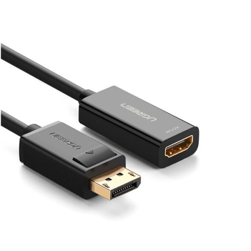 Cáp Chuyển Displayport to HDMI FullHD Ugreen 40362 Black