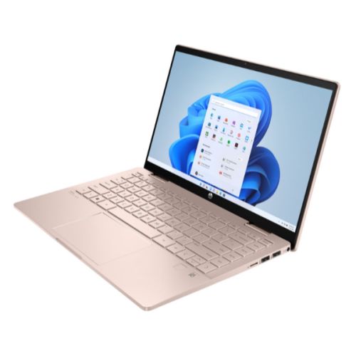 Laptop HP Pavilion X360 14-ek1048TU 80R26PA (Intel Core i5-1335U | 8GB | 512GB | Intel Iris Xe | 14 inch FHD | Cám ứng | Win 11 | Vàng)