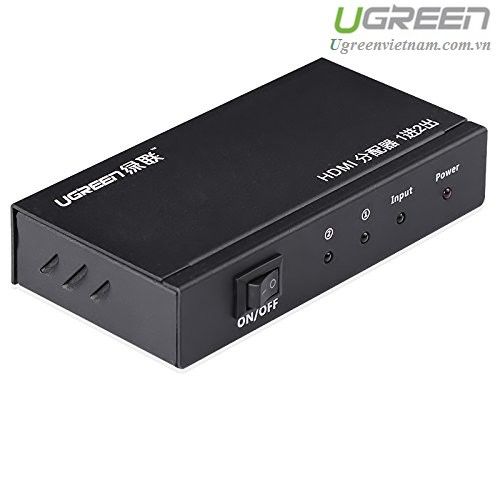 Bộ chia HDMI 1x2, 1 ra 2 cổng Ugreen (40201)