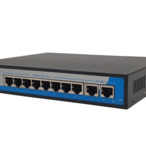 Switch PoE 8 Port HRUI HR902-AF-82N-96